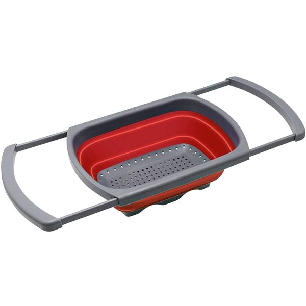 COLLAPSIBLE OVER THE SINK COLANDER