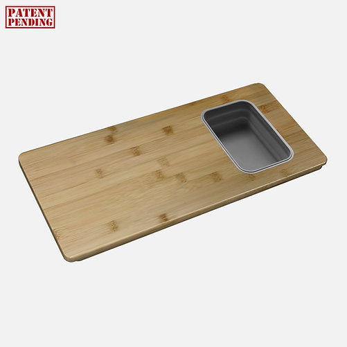 OVER THE SINK CUTTING BOARD WITH CONTAINER
